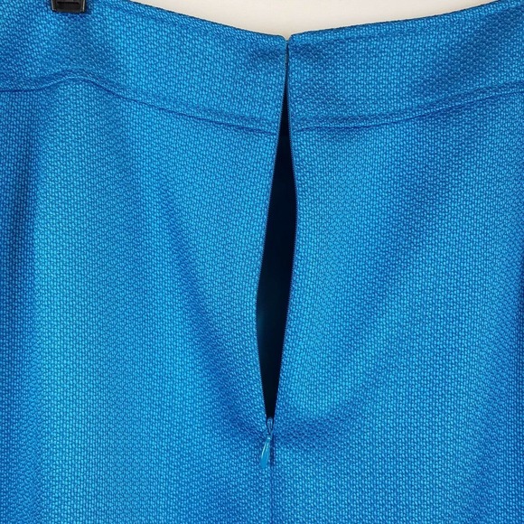 Tahari Blue Pencil Skirt - Picture 4 of 12